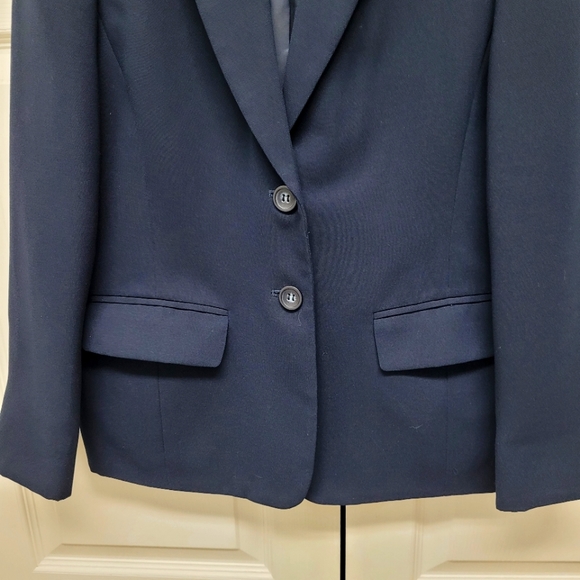 Navy Emma James Suit Blazer Jacket - Picture 2 of 8